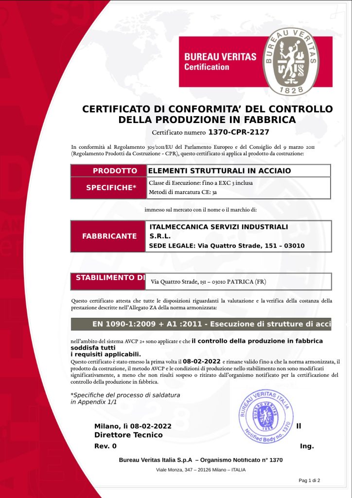 certificazioni