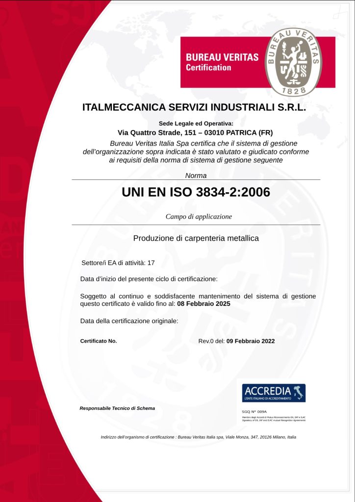 certificazioni