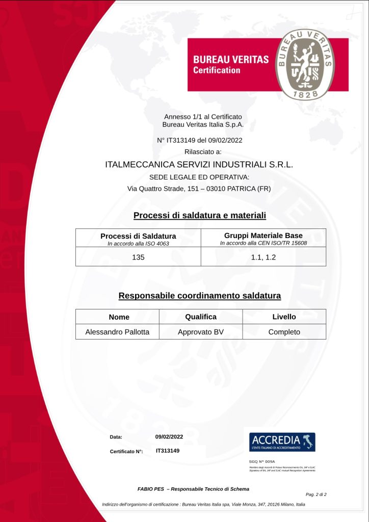 certificazioni