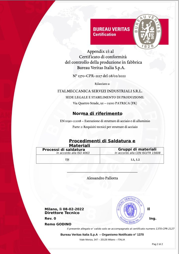 certificazioni